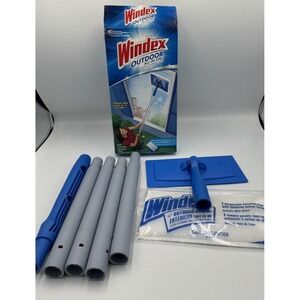 Windex Outdoor All In One Glass‎ Window Cleaner Tool Starter Kit Open Box